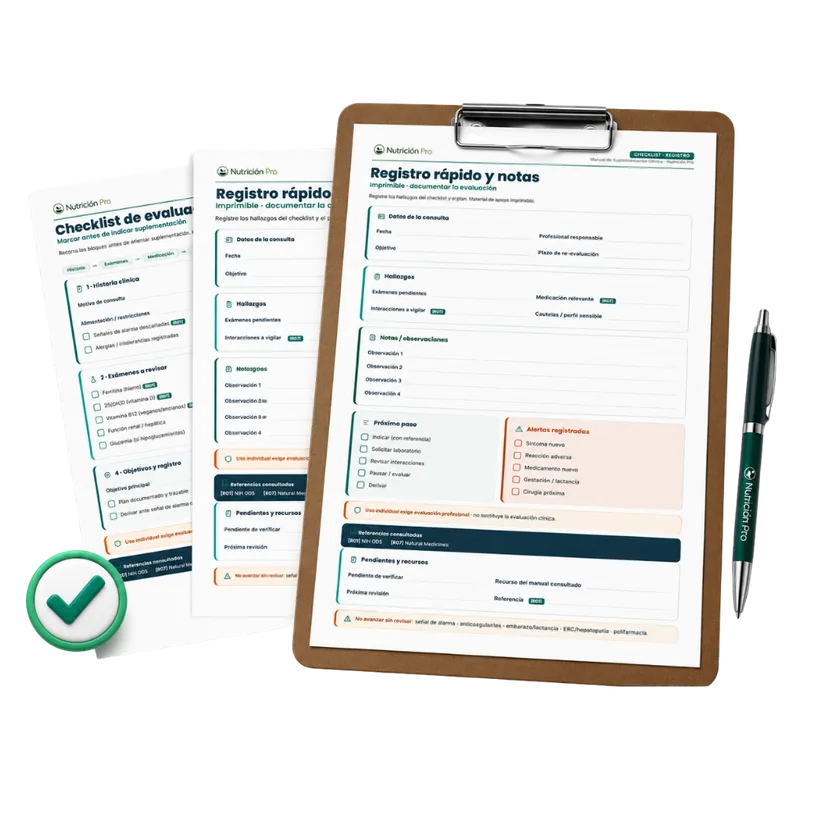 Bono 2: Checklist de evaluación